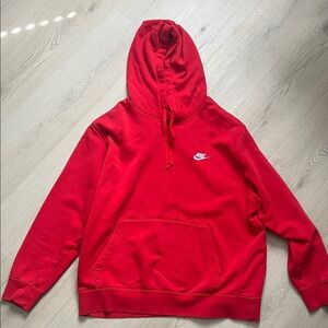 Nike Men's Red Hoodie